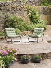Pacific Moss Green Clermont Outdoor Lounging Set - Image 1 of 6