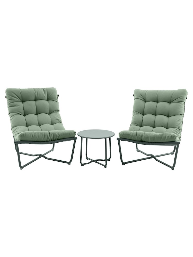 Pacific Moss Green Clermont Outdoor Lounging Set - Image 2 of 6 Pacific Moss Green Clermont Outdoor Lounging Set - Image 2 of 6