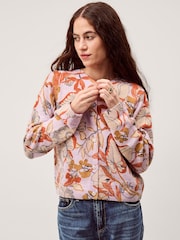 Monsoon Pink Isabella Floral Print Cardigan - Image 2 of 5