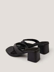 Monsoon Black Tilly Toe Thong Mules - Image 2 of 3