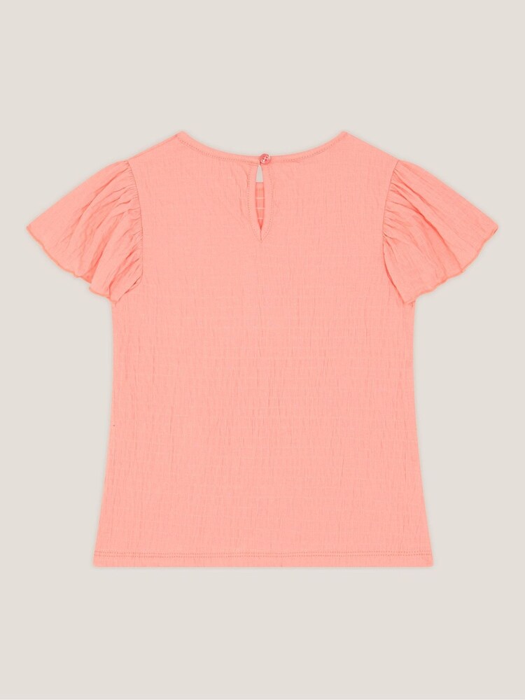 Monsoon Pink Embellished Floral Appliqué Top - Image 2 of 3