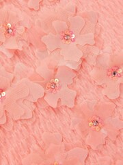 Monsoon Pink Embellished Floral Appliqué Top - Image 4 of 4