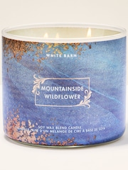 Bath & Body Works Mountainside Wildflower 3 Wick Candle 411g - Image 1 of 3