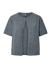 PIECES Grey Knit Cardigan - Image 4 of 5