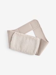 Natural Faux Fur Hot Water Bottle Belt - Image 1 of 2