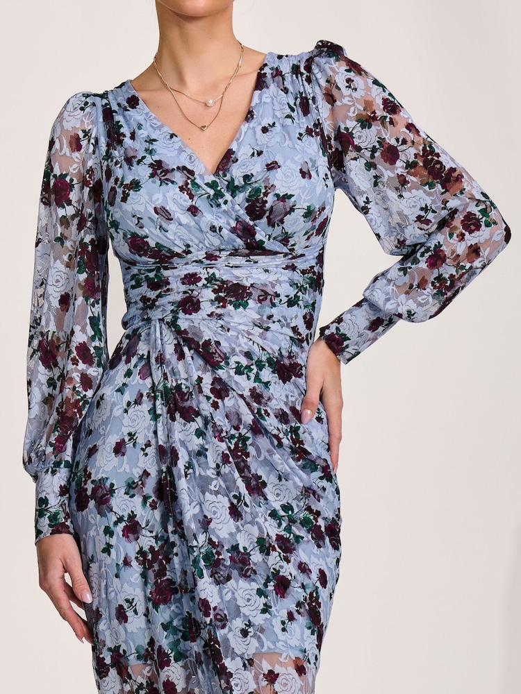 royal blue lace bodycon dress from the retailer roman originals Buy Jolie Moi Long Sleeve Ruched Next Chile archivesalepopup