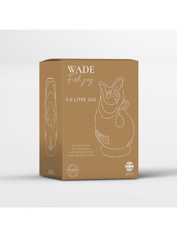 Wade Pink Small Original Gurgle Fish Jug - Image 2 of 10