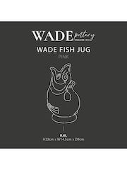 Wade Pink Small Original Gurgle Fish Jug - Image 6 of 10
