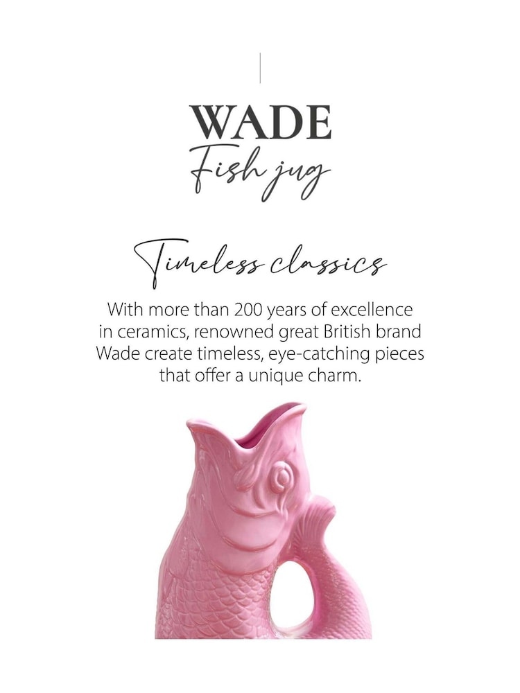Wade Pink Large Original Gurgle Fish Jug - Image 2 of 7