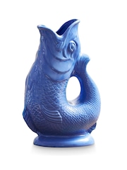 Wade Sea Blue Large Original Gurgle Fish Jug - Image 1 of 10