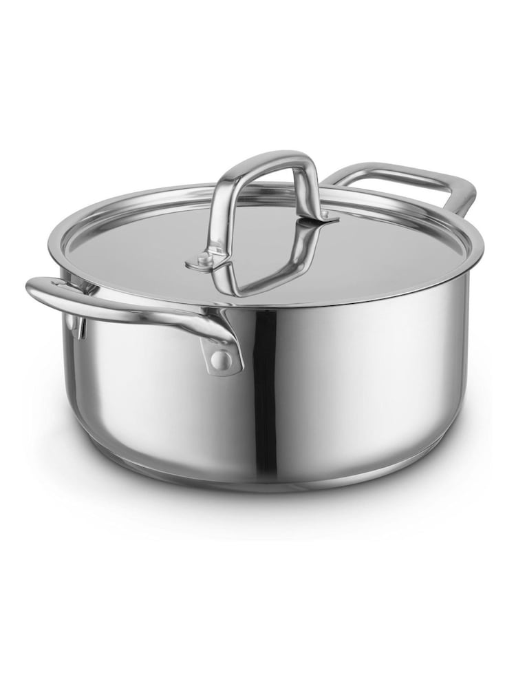 Sur La Table Stainless Steel Casserole with Lid 24cm - Image 1 of 5