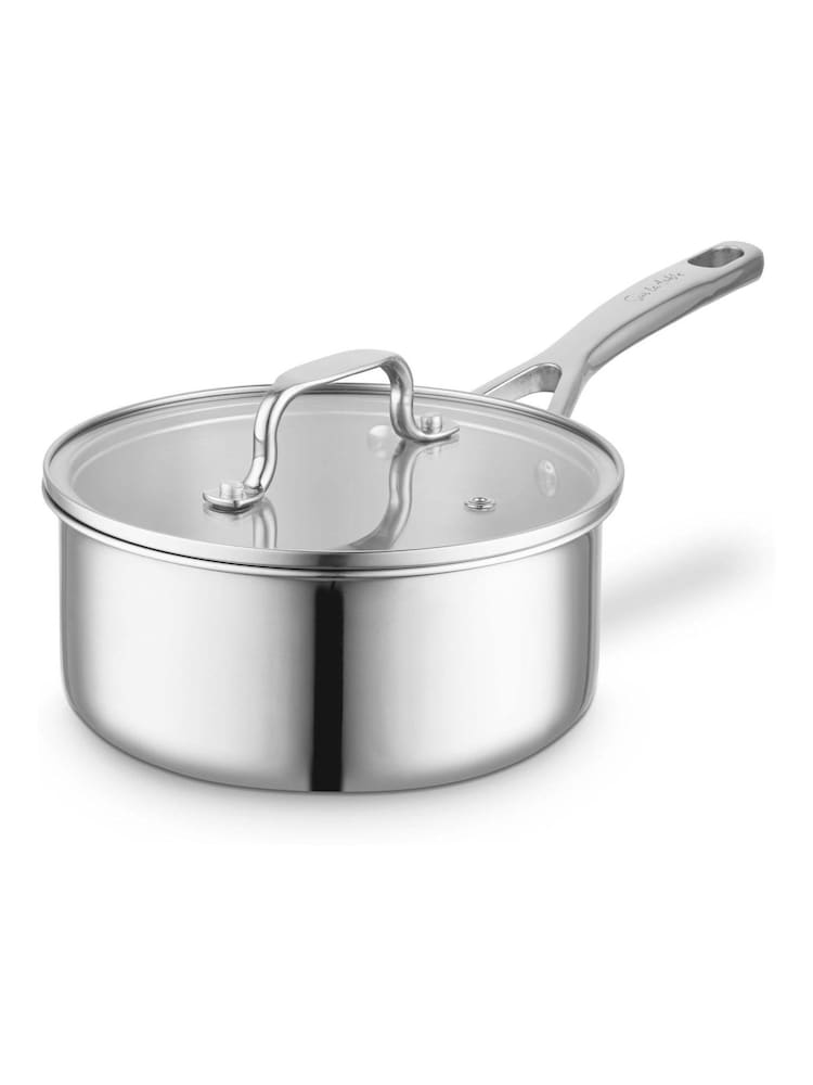 Sur La Table Stainless Steel Saucepan with Lid 18cm - Image 1 of 5