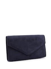 Lunar Blue Phillipa/Pia Fuchsia Clutch with Detachable Strap - Image 2 of 5