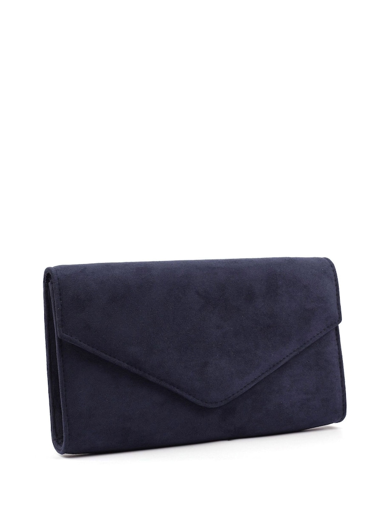 Lunar Blue Phillipa/Pia Fuchsia Clutch with Detachable Strap - Image 2 of 5