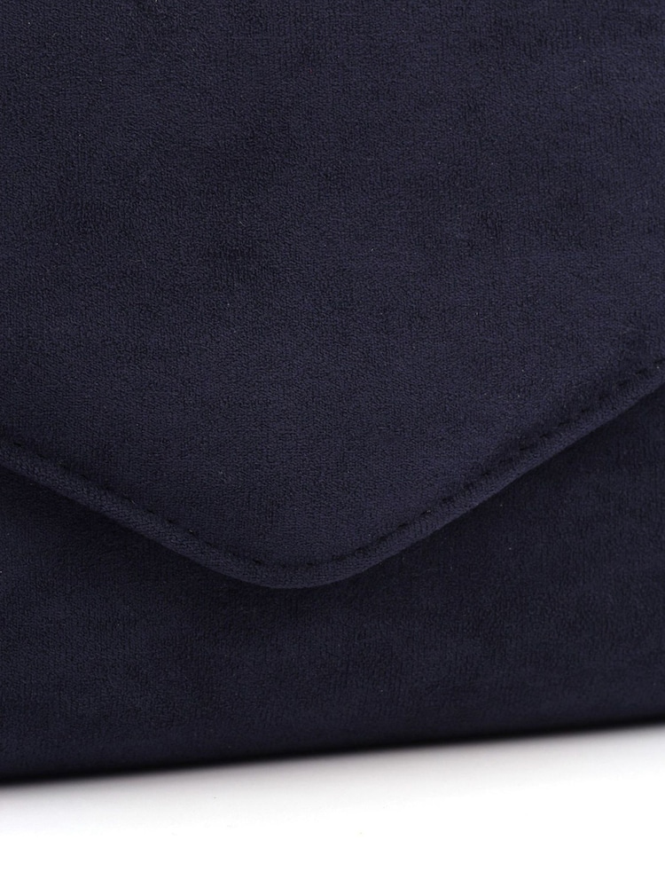 Lunar Blue Phillipa/Pia Fuchsia Clutch with Detachable Strap - Image 5 of 5