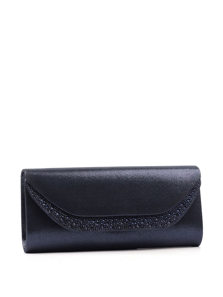 Azul - Lunar Nancy Clutch with Detachable Strap - Imagen 1 de 4