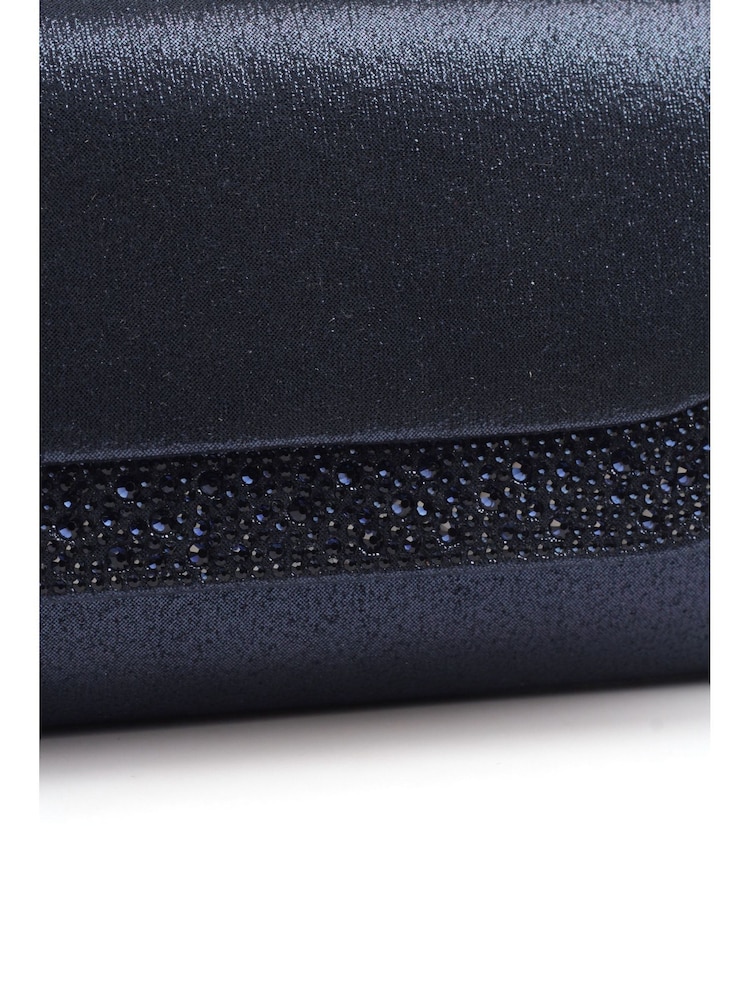 Azul - Lunar Nancy Clutch with Detachable Strap - Imagen 4 de 4