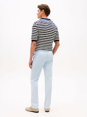 Tommy Hilfiger Blue Denton Straight Leg Twill Chinos - Image 3 of 5