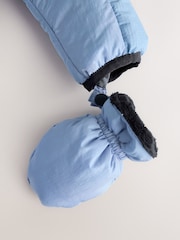 modra - Baker by Ted Baker Shower Resistant Padded Snowsuit - Slika 5 iz 6