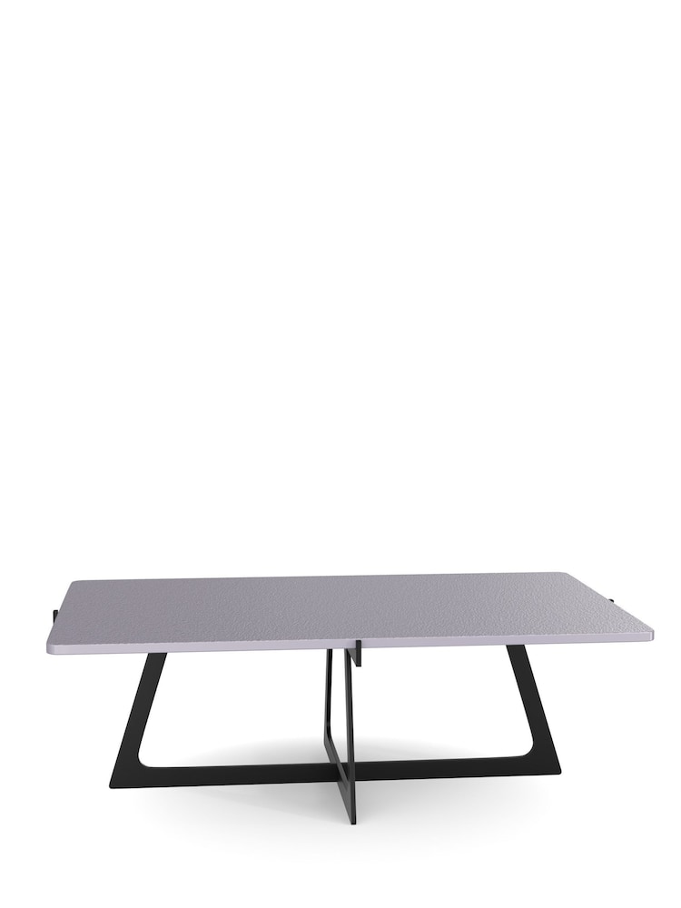 Centrepiece Grey Huron Rectangular Coffee Table - Image 2 of 4