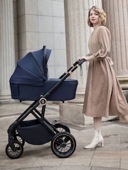 Babymore Midnight Blue Chia Travel System Coco with Base - Image 1 of 6