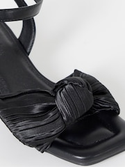 Simply Be Black Side Bow Low Block Heels - Image 4 of 4