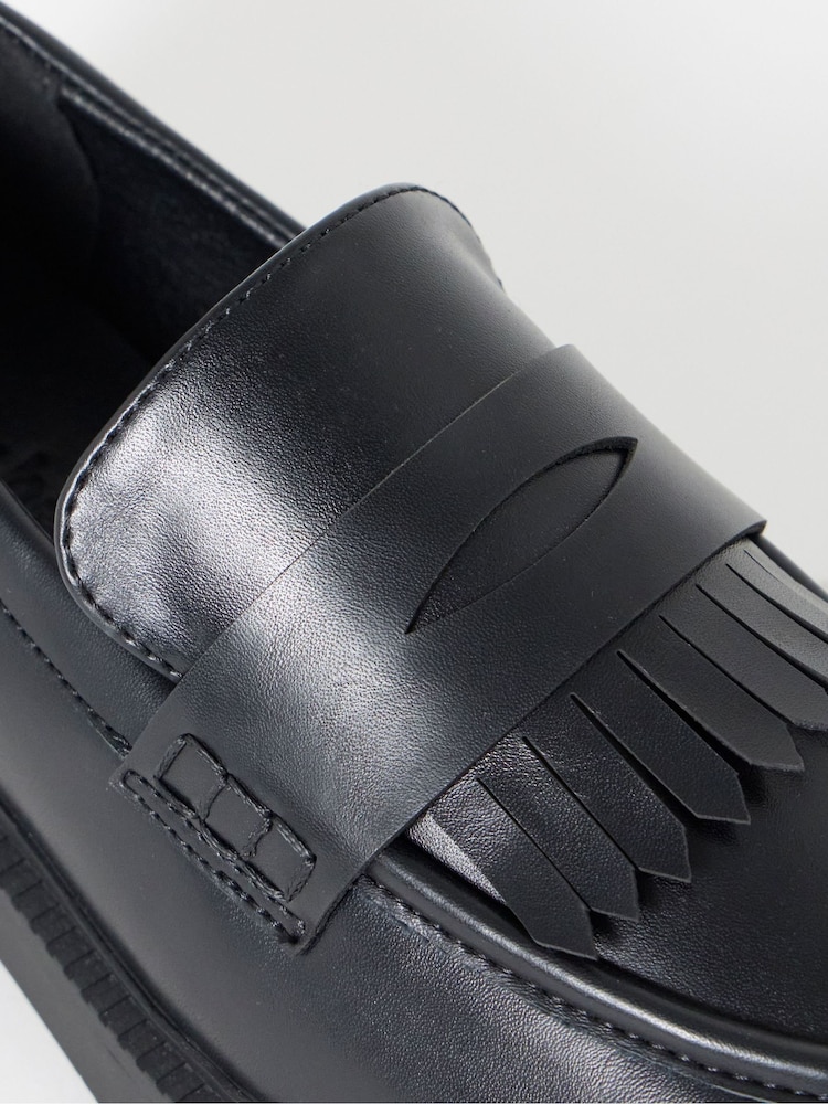 Simply Be Classic Loafers With Fringe - Imaginea 4 din 4 Simply Be Classic Loafers With Fringe - Imaginea 4 din 4