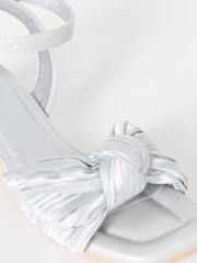 Silver Heel - Simply Be Side Bow Low Block Heels - Εικόνα 4 του 4