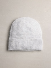 Grey N.Premium Cashmere Beanie Hat - Image 5 of 7