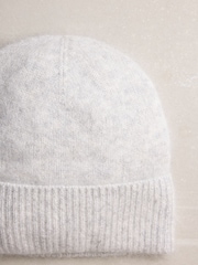 Grey N.Premium Cashmere Beanie Hat - Image 7 of 7