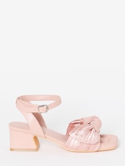 Απαλό ροζ - Simply Be Side Bow Low Block Heels - Εικόνα 3 του 4