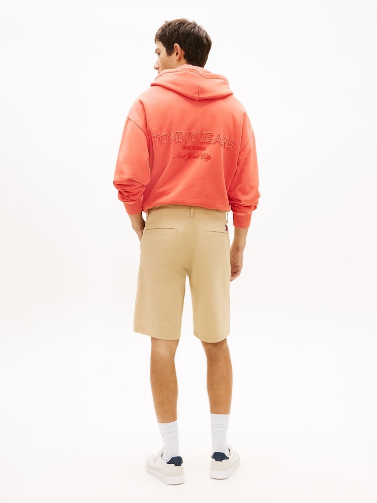 Tommy Jeans Gold Scanton Twill Slim Chino Shorts - Image 2 of 4