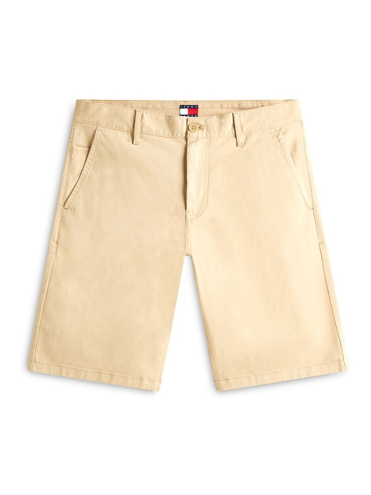 Tommy Jeans Gold Scanton Twill Slim Chino Shorts - Image 4 of 4