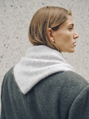 Grey N.Premium Triangle Scarf - Image 4 of 8