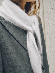 Grey N.Premium Triangle Scarf - Image 5 of 8