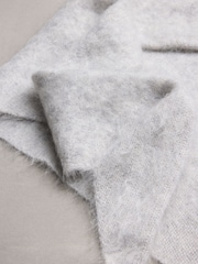 Grey N.Premium Triangle Scarf - Image 8 of 8