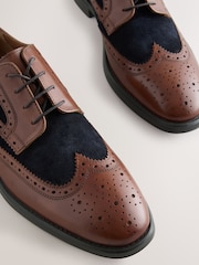 Marrón tostado - Zapatos Oxford de cuero - Imagen 5 de 7
