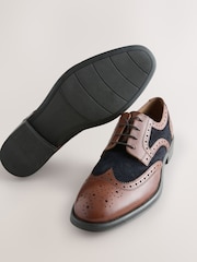 Marrón tostado - Zapatos Oxford de cuero - Imagen 6 de 7