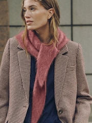 Burgandy/Red N.Premium Triangle Scarf - Image 1 of 8