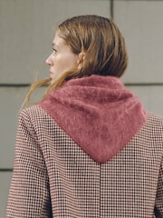 Burgandy/Red N.Premium Triangle Scarf - Image 4 of 8