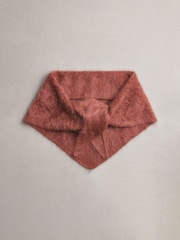 Burgandy/Red N.Premium Triangle Scarf - Image 6 of 8