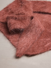 Burgandy/Red N.Premium Triangle Scarf - Image 8 of 8