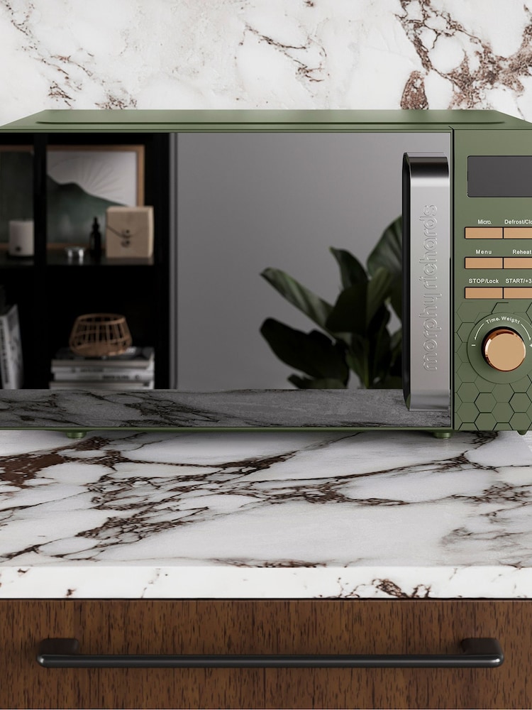 Morphy Richards Green Cassini Microwave Oven - Image 2 of 6