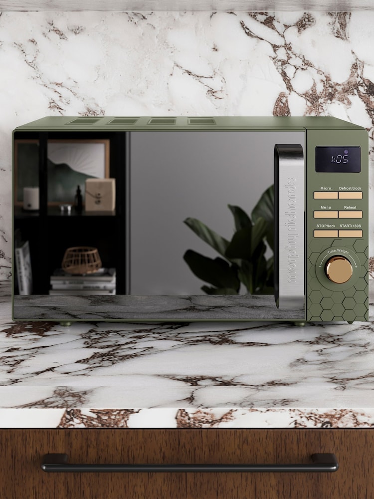 Morphy Richards Green Cassini Microwave Oven - Image 6 of 6