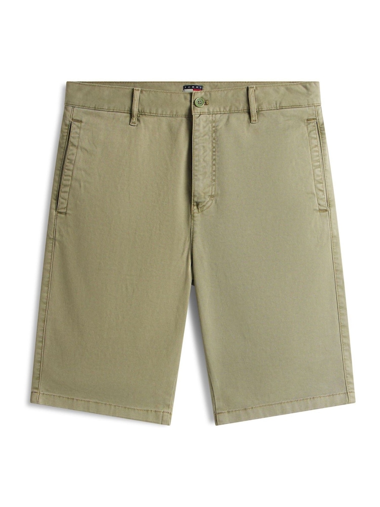 Tommy Jeans Green Otis Twill Chino Shorts - Image 5 of 5 Tommy Jeans Green Otis Twill Chino Shorts - Image 5 of 5