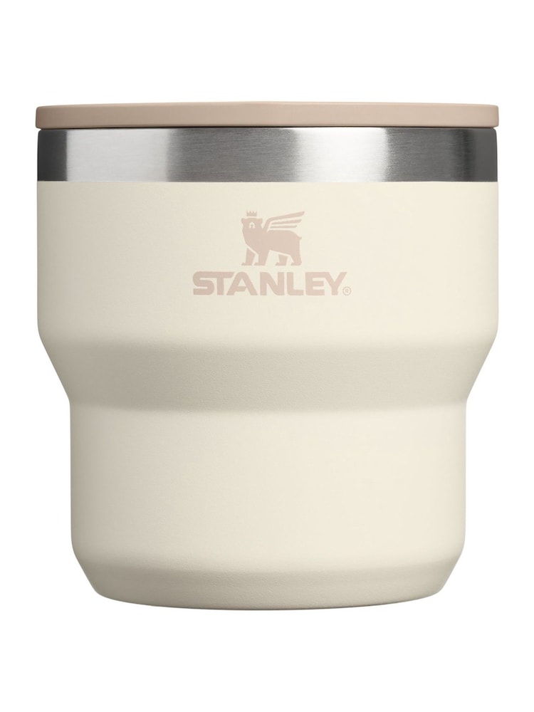 Stanley Cream The Stay Hot Stacking Camp Cup 0.29L - Image 1 of 3