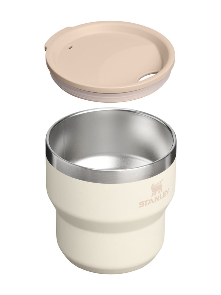 Stanley Cream The Stay Hot Stacking Camp Cup 0.29L - Image 2 of 3