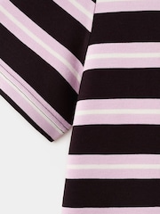Mango Brown Stripe Short Sleeve T-Shirt - Image 6 of 6