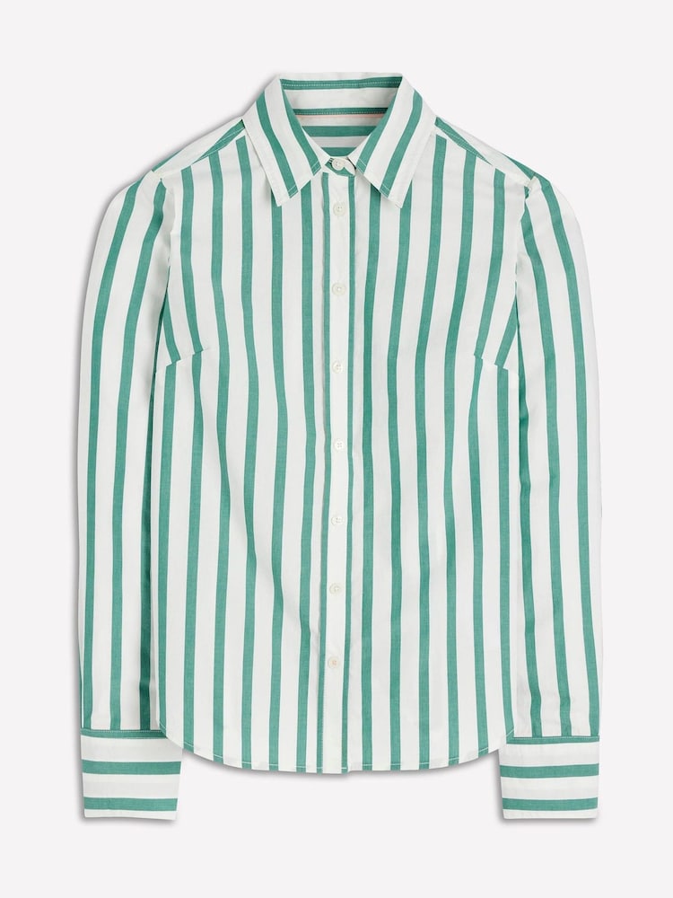 Boden Green Sienna Cotton Shirt - Image 6 of 6