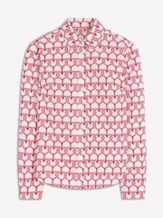 Boden Red Sienna Cotton Shirt - Image 5 of 5